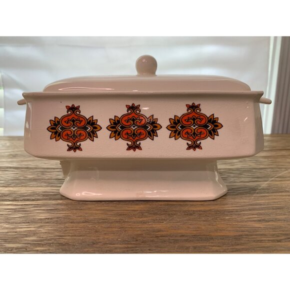 1970s Retro Electric Gravy Sauce Warmer with Lid 8.25" - Picture 1 of 6